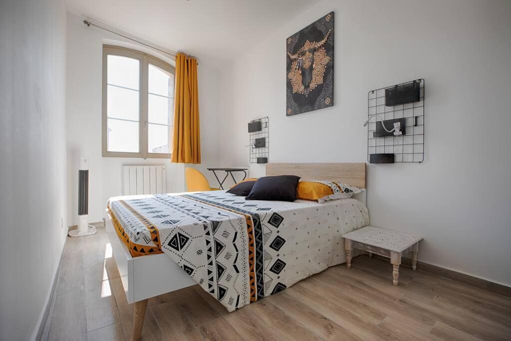 Joli T3 Avec Balcon - Gare St-Charles A 50 M Appartement Marseilles Buitenkant foto
