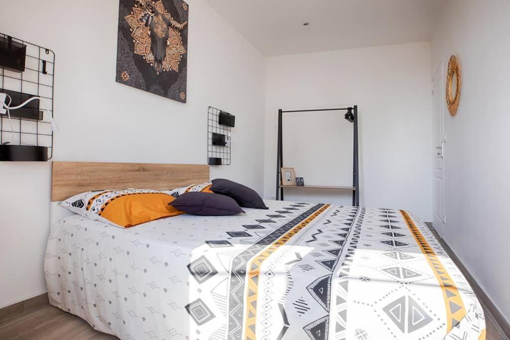 Joli T3 Avec Balcon - Gare St-Charles A 50 M Appartement Marseilles Buitenkant foto