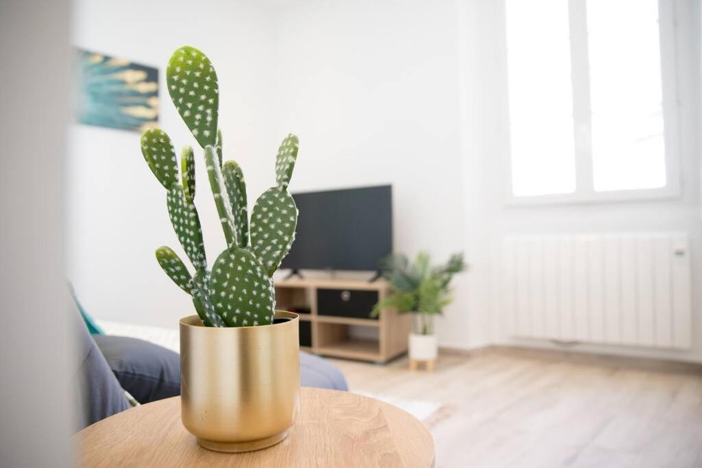 Joli T3 Avec Balcon - Gare St-Charles A 50 M Appartement Marseilles Buitenkant foto